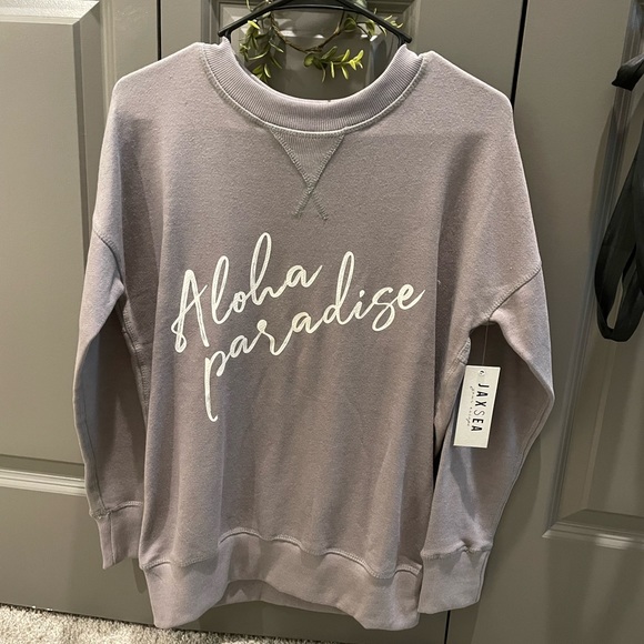 Aloha Paradise reversible sweatshirt - Picture 3 of 6